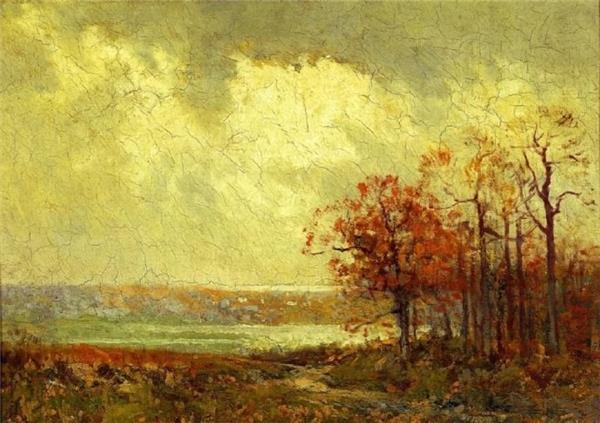 朱利安·德多克Julian Onderdonk油画风景作品_2645884