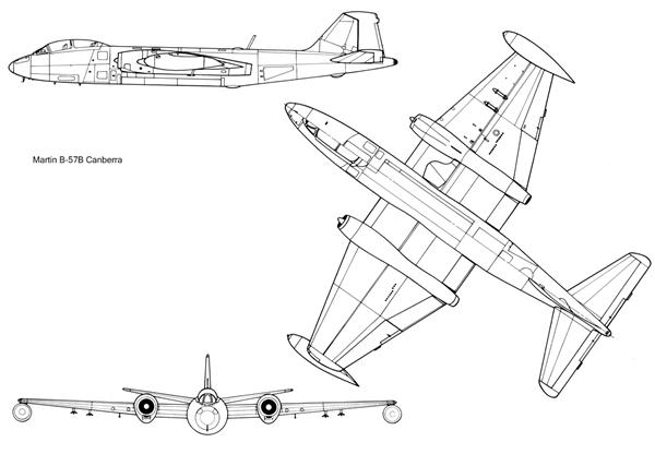 B-57轰炸机（绰号：“堪培拉” canberra）_1298947