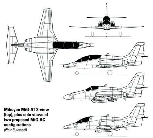 米格-AT高级教练机#高级教练机 #俄罗斯飞机 #米格AT 