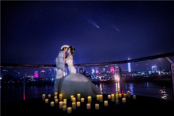 城市夜景#婚纱摄影 