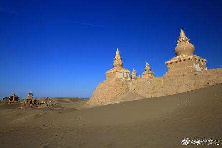 内蒙古自治区阿拉善地区西夏古城黑水城旅游景点_701483