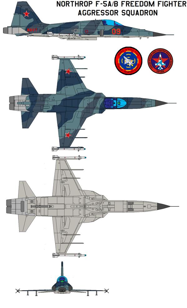 F-5战斗机（绰号：“虎” Tiger）_1129994