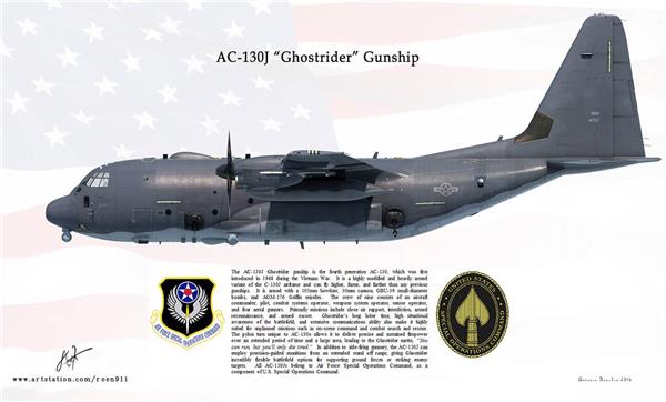 AC-130攻击机（绰号：“死亡天使” 或“空中地狱”）_1129116