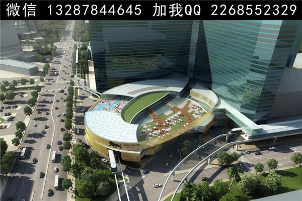 商场建筑外观设计案例效果图_664190