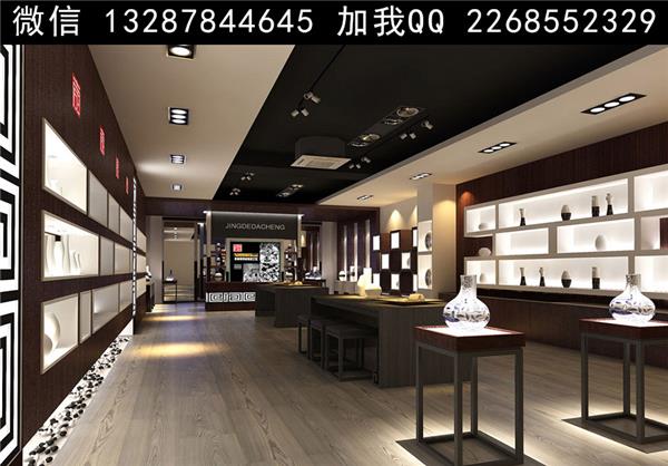 瓷器店.陶瓷店设计案例效果图_3612473