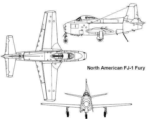 FJ/F-1战斗机（绰号：“狂怒” Fury）_1670234