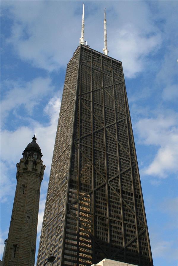 芝加哥的约翰·汉考克中心（John Hancock Center）_3530894