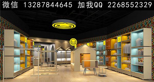 服装店设计案例效果图_546011