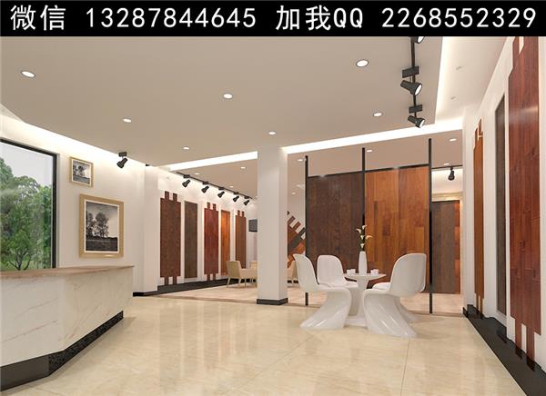 木地板专卖店设计案例效果图_3544321