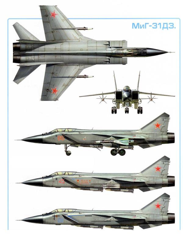 米格-31（MiG-31）高空高速重型截击机#米格31 #MiG31 #重型截击机 