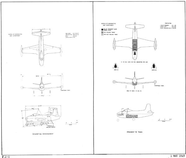 FJ/F-1战斗机（绰号：“狂怒” Fury）_1670233