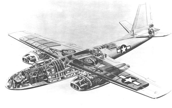 b-45轰炸机(绰号:"龙卷风" tornado)