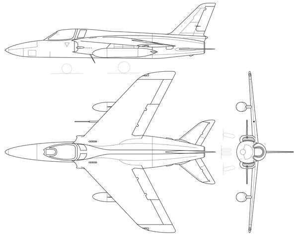 蚋式（Folland Gnat）教练/战斗机_1994297