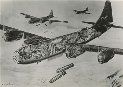 B-29轰炸机（绰号：“超级空中堡垒”Superfortress）