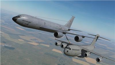 KC-135空中加油机（绰号：“同温层油船”）