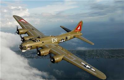 B-17轰炸机（绰号：“空中堡垒”）