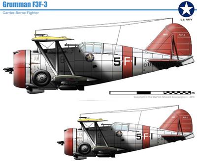 格鲁曼F2F/F3F战斗机