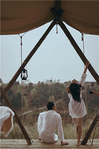 成都婚纱照/沐野映画/时尚 个性旅拍