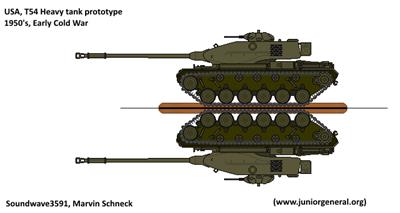 T-54、55 坦克