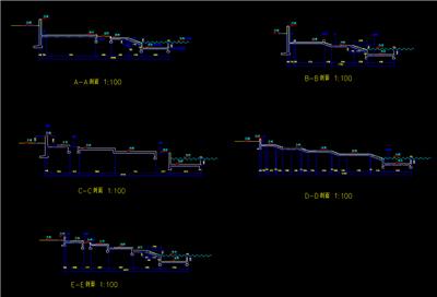 台阶剖面图