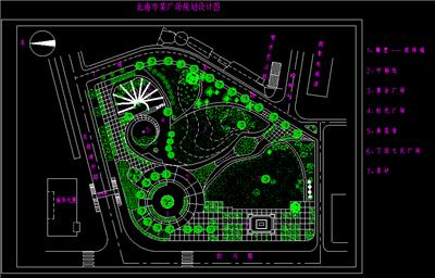 广场规划设计图纸