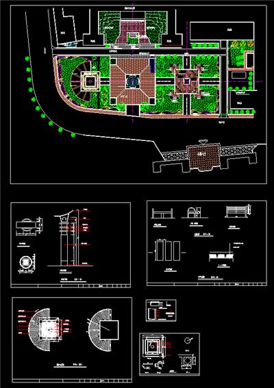 广场全套施工图