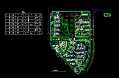 [合集]居住区规划、景观dwg素材