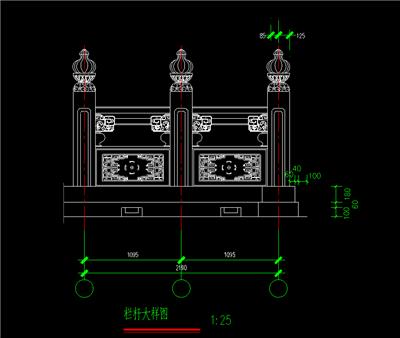 静心桥-建筑详图(园林)