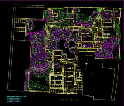 留园平面图dwg