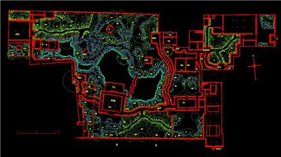 怡园平面dwg素材
