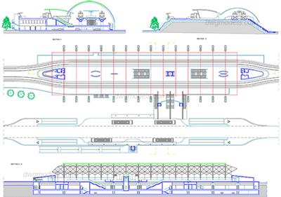 地铁dwg素材