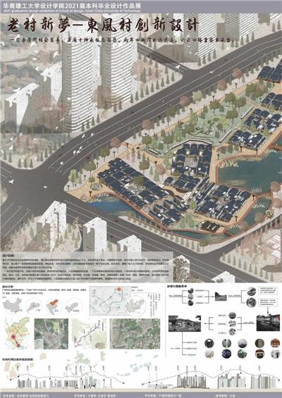 2021华南理工大学设计学院环境设计毕业展-历史地段的建筑设计和创新研究