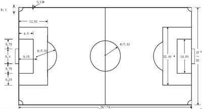 七人制足球场尺寸