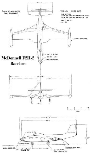 F2H/F-2战斗机（绰号：“女妖”）