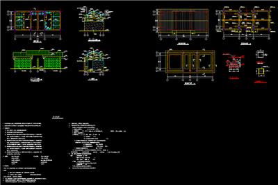 公共厕所设计图纸