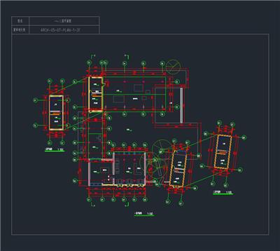 新中式民宿建筑全套CAD施工图、SU模型、效果图