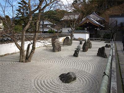 枯山水平面