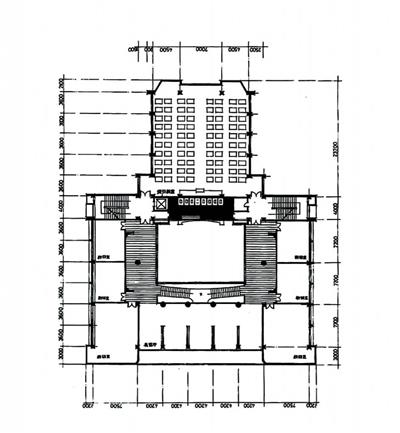 天津大学建筑系馆—手绘稿