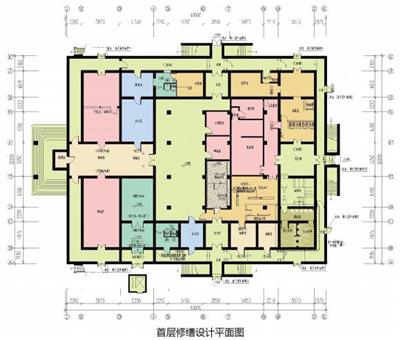 首层修缮设计平面图