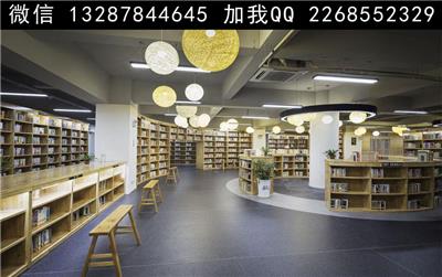 书店.书吧.图书馆设计案例效果图