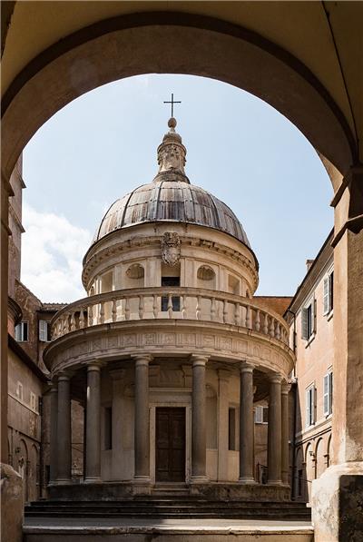 罗马蒙托里奥的圣彼得大教堂