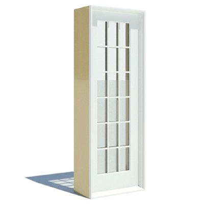 Aluminum Clad WoodPatio Door Hinged Single Inswing