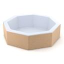 Bathtub Octagonal