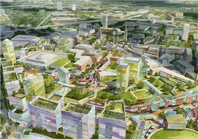 JERDE - Places - Coventry City Centre Master Plan