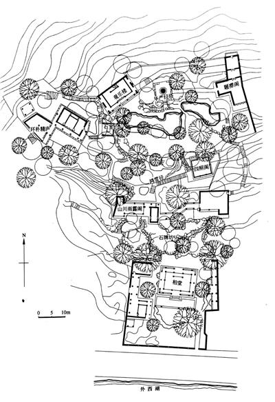 西泠印社平面图