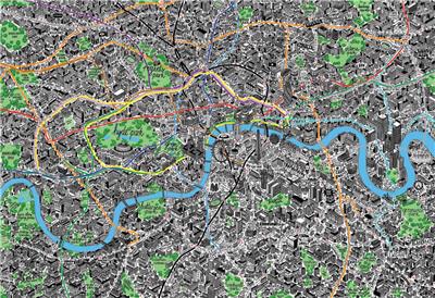 伦敦guide map