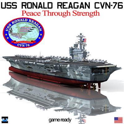 CVN-76RonaldReagan“里根”号核动力航空母舰