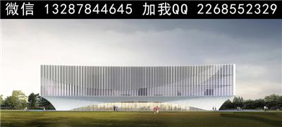 会展中心建筑外观设计案例效果图