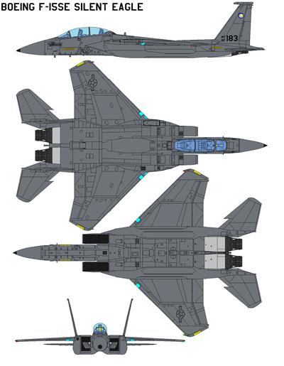 F-15SE“沉默鹰”式战斗机