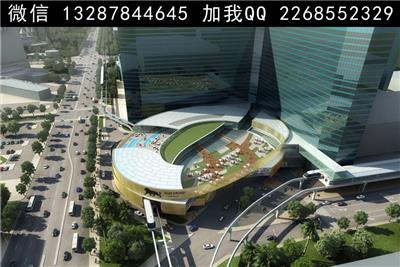 商场建筑外观设计案例效果图